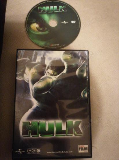 HULK - ERIC BANA / JENNIFER CONNELLY - BİR ANG LEE FİLMİ - 133 DAKİKA + EKSTRALAR TÜRKİYE BASIM - DVD  FİLM