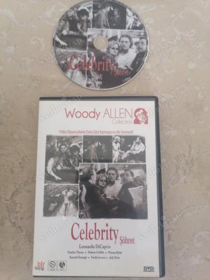 ŞÖHRET / CELEBRITY - BİR WOODY ALLEN FİLMİ - LEONARDO DI CAPRIO / CHARLIZE THERON -108 DAKİKA  TÜRKİYE BASIM - DVD  FİLM