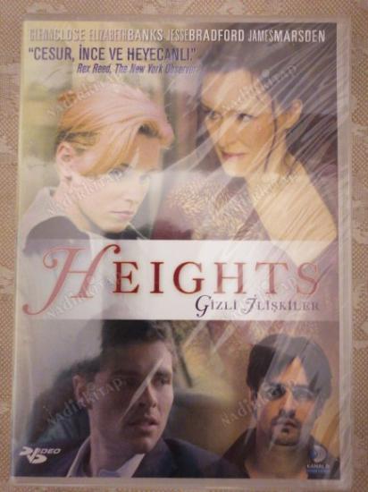 GİZLİ İLİŞKİLER / HEIGHTS  -GLENN CLOSE - BİR CHRIS TERRIOS FİLMİ  -93 DAKİKA -   DVD FİLM  - TÜRKİYE BASIM - AÇILMAMIŞ AMBALAJINDA