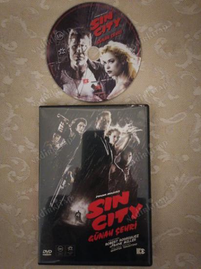 SIN CITY / GÜNAH ŞEHRİ - FRANK MILLER’S -TÜRKİYE BASIM- 119 DAKİKA - DVD