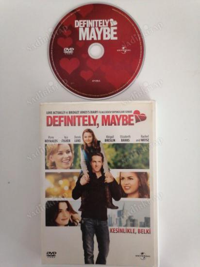 KESİNLİKLE BELKİ / DEFINITELY MAYBE - BİR ADAM BROOKS FİLMİ - RYAN REYNOLDS  - 107  DAKİKA -DVD  FİLM- TÜRKİYE BASIM