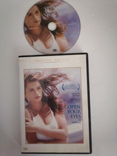 AÇ GÖZÜNÜ / OPEN YOUR EYES  ( PRESTIGE EDITION ) - BİR ALEJANDRO AMENABAR FİLMİ - PENELOPE CRUZ /EDUARDO NORIEGA 117 DAKİKA  TÜRKİYE BASIM DVD FİLM