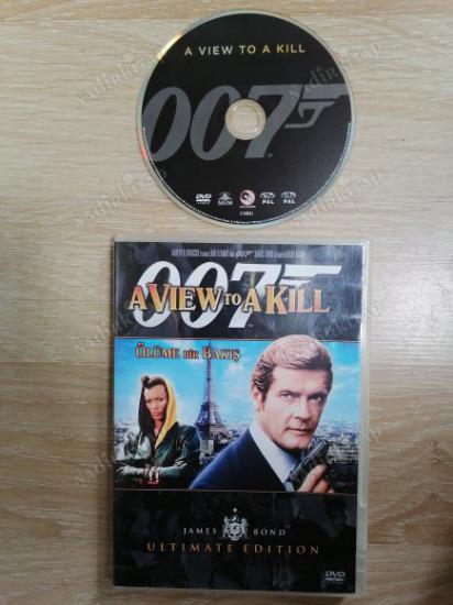 ÖLÜME BİR BAKIŞ / 007 JAMES BOND A VIEW TO A KILL  -ROGER MOORE - 125 DAKİKA DVD FİLM