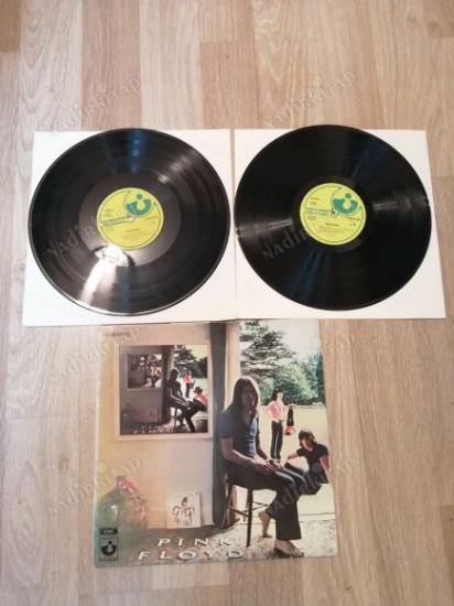 PINK FLOYD - UMMAGUMMA - 2 LP -ALMANYA BASIM DOUBLE PLAK - 33 LÜK DÖNEM BASKI DOUBLE  PLAK