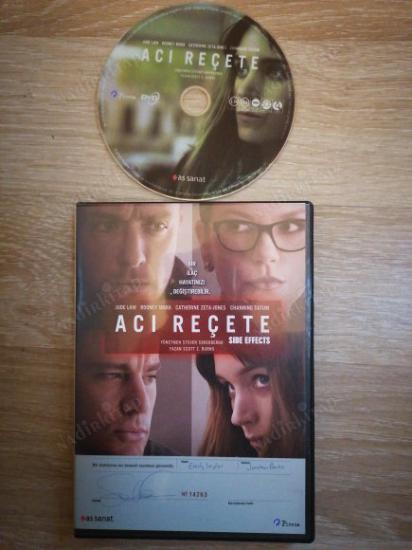 ACI REÇETE / SIDE EFFECTS  -  BİR STEVEN SODERBERGH  FİLMİ  - JUDE LAW / ROONEY MARA - TÜRKİYE BASIM - 102 DAKİKA -  DVD  FİLM