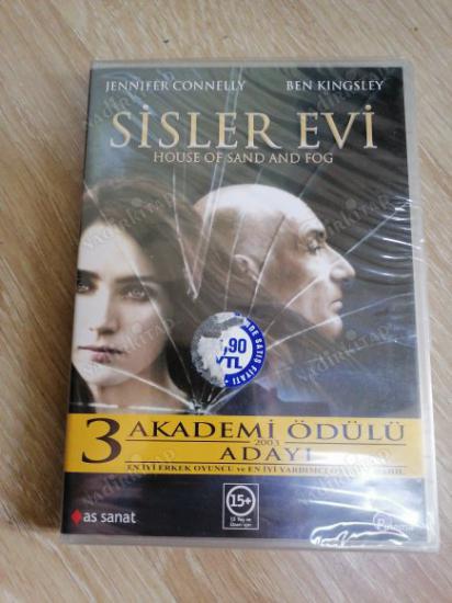 SİSLER EVİ ( HOUSE OF SAND AND FOG )  - JENNIFER CONNELLY / BEN KINGSLEY -  121 DAKİKA  -   DVD FİLM  - TÜRKİYE BASIM - AÇILMAMIŞ AMBALAJINDA