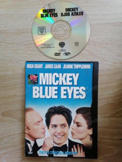 MICKEY BLUE EYES- HUGH GRANT / JEANNE TRIPPLEHORN - 98 DAKİKA  TÜRKİYE BASIM (İLK BASIM KARTON KAPAK)