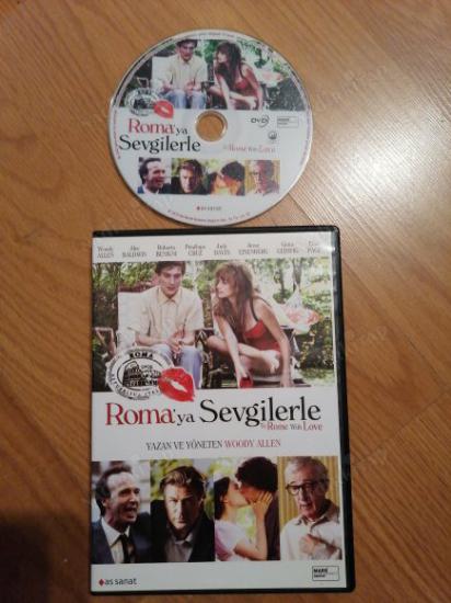 ROMA’YA SEVGİLERLE / TO ROME WITH LOVE - BİR WOODY ALLEN FİLMİ  - 107  DAKİKA+EKSTRALAR  - DVD FİLM TÜRKİYE BASIM