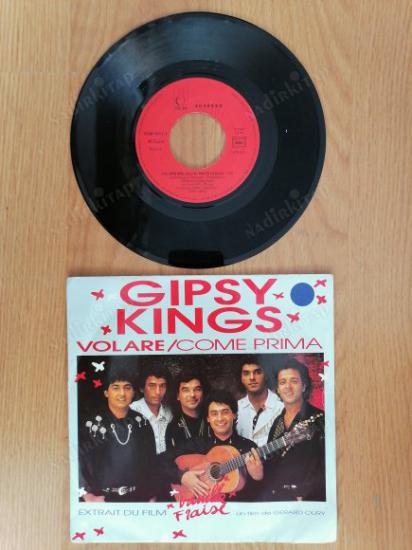 GIPSY KINGS - VOLARE - 1989 FRANSA BASIM 45 LİK PLAK