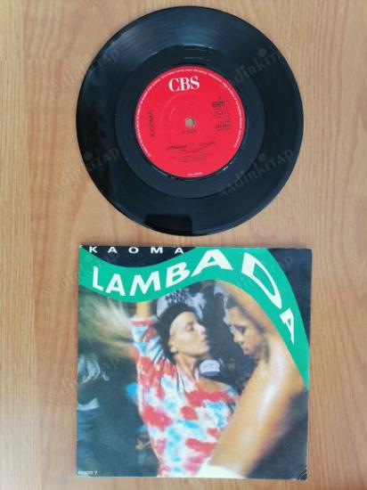 KAOMA - LAMBADA 1989 İNGİLTERE BASIM 45 LİK PLAK