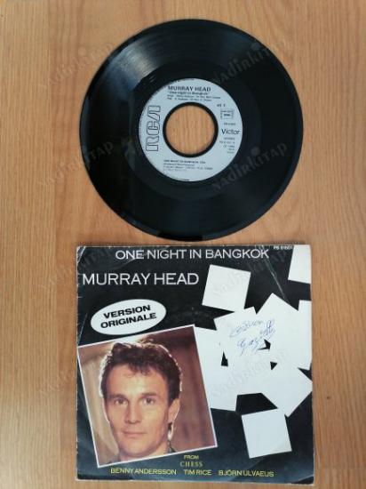 MURRAY HEAD - ONE NIGHT IN BANGKOK43 - 1984 FRANSA BASIM 45 LİK PLAK