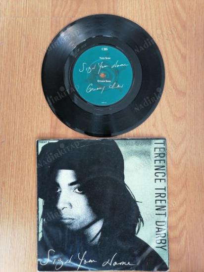 TERENCE D’ARBY - SIGN YOUR NAME - 1987 İNGİLTERE BASIM 45 LİK PLAK