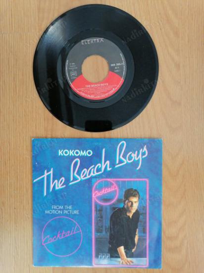 THE BEACH BOYS - KOKOMO / (COCKTAIL SOUNDTRACK) - 1988 FRANSA  BASIM 45 LİK PLAK