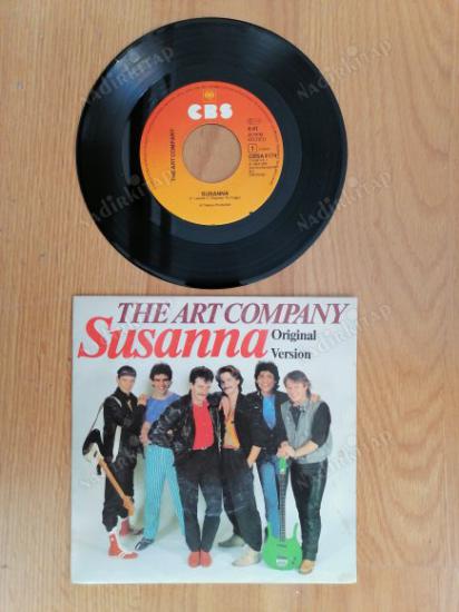 THE ART COMPANY - SUSANNA - 1984 HOLLANDA BASIM 45 LİK PLAK