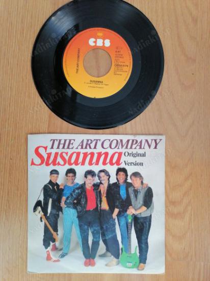 THE ART COMPANY - SUSANNA - 1984 HOLLANDA BASIM 45 LİK PLAK