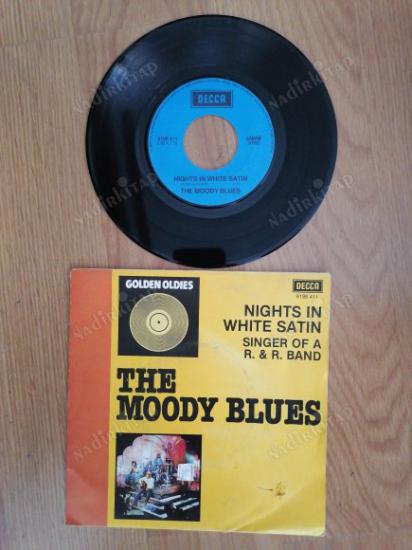 THE MOODY BLUES - NIGHTS IN WHITE SATIN - 1979 BELÇİKA BASIM 45 LİK PLAK