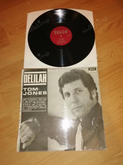 TOM JONES - DELILAH - 1968 GÜNEY AFRİKA  BASIM - 33 LÜK LP PLAK