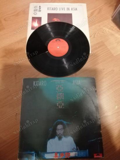 KITARO - LIVE IN ASIA - 1984 ALMANYA  BASIM LP ALBÜM - 33 LÜK PLAK