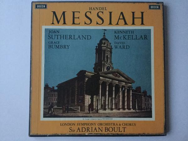 Handel  – Messiah - 1961 İngiltere Basım 33 Lük 3xLP Box Set 2. el