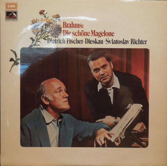 Brahms, Dietrich Fischer-Dieskau / Die Schöne Magelone - 1971 İngiltere Basım 33 Lük LP Plak