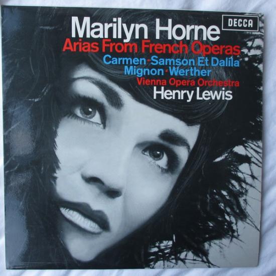 Marilyn Horne, Henry Lewis – Arias From French Operas - 1968 İngiltere Basım 33 Lük LP  Plak Albüm