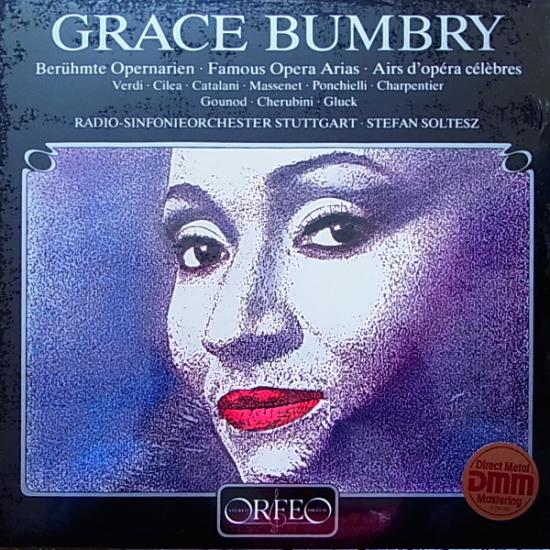 Grace Bumbry - Radio-Sinfonieorchester Stuttgart - 1984 Almanya Basım 33 Lük LP  Plak Albüm 2. el