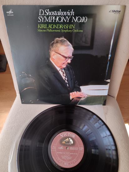 SHOSTAKOVICH - Symphony No.10 - 1980 Japonya Basım LP Plak