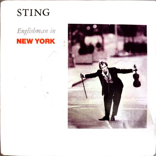 STING - Englishman in New York - 1988 Fransa Basım Nadir 45lik Plak