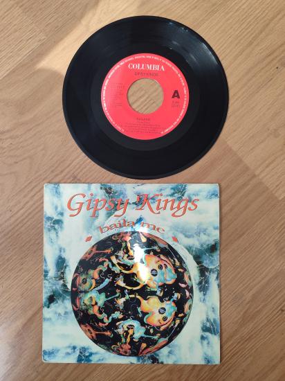 GIPSY KINGS - BAILA ME / OH MAI - 1991 HOLLANDA BASIM 45 LİK PLAK