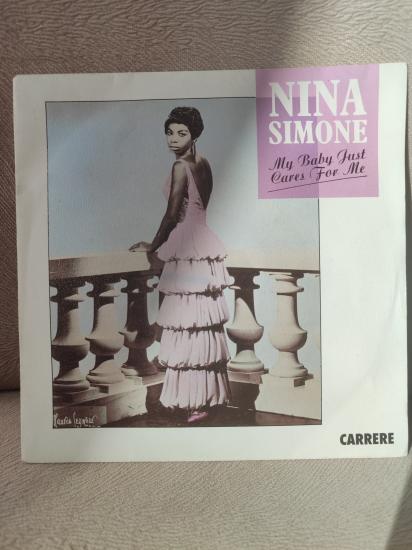 NINA SIMONE - MY BABY JUST CARES FOR ME - 1982 FRANSA  BASIM 45 LİK PLAK