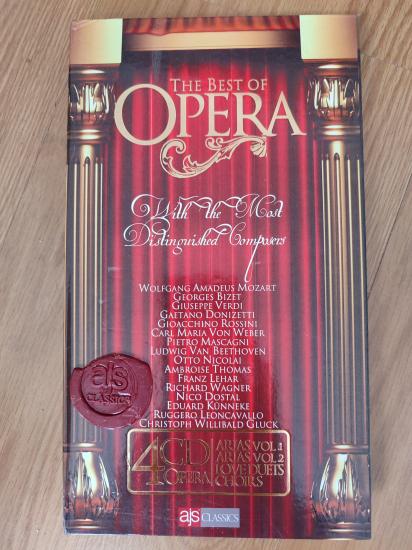 THE BEST OF OPERA - ARIAS 1 / ARIAS 2 / LOVE DUETS / CHOIRS - 4 CD lik Set