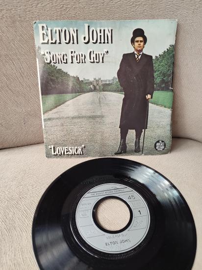 Elton John – Song For Guy / Lovesick -1978 FRANSA BASIM 45 LİK PLAK