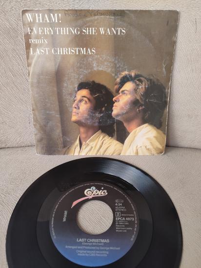 WHAM - Last Christmas  - 1984 Hollanda Basım 45lik Plak