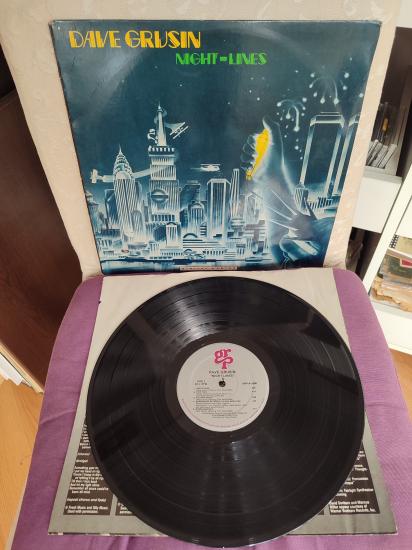 DAVE GRUSIN - Night-Lines - 1984 USA  Basım LP Plak - JAZZ