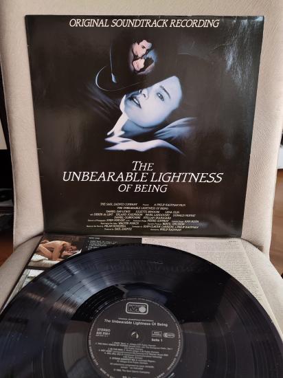 UNBEARABLE LIGHTNESS OF BEING/Varolmanın Dayanılmaz Hafifliği 1988 Almanya Bası Soundtrack Plak2.el