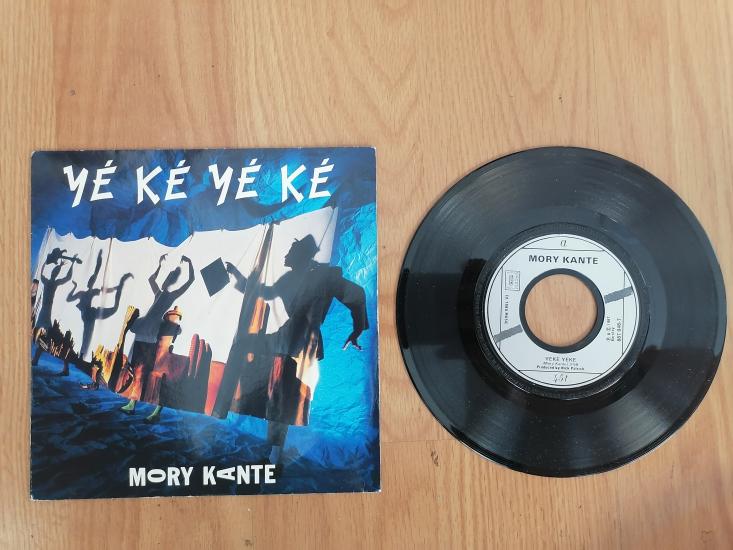 MORY KANTE - YE KE YE KE - 1987 FRANSA BASIM 45 LİK PLAK