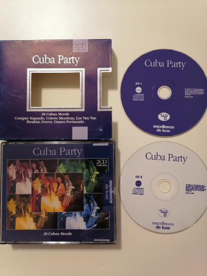 CUBA PARTY 2 CD - 28 CUBAN MOODS - 2004 AVRUPA BASIM - CD ALBÜM - KARTON KABIYLA