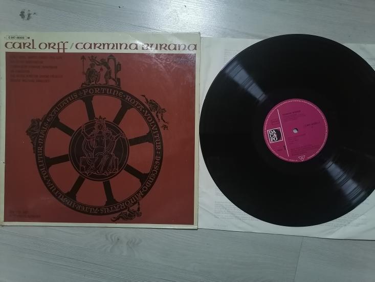 CARMINA BURANA - CARL ORFF - KOHL RUNDFUNK SENFONI ORKESTRASI - ALMANYA DÖNEM BASIM 33 LÜK LP ALBÜM