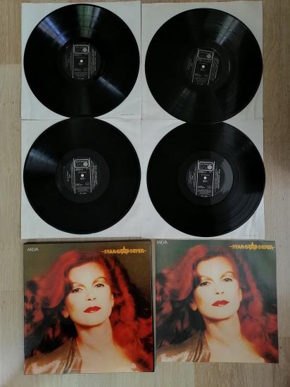 Milva - 4 plaklık Box set - 1980 Almanya Basım - Çav Bella, Venceremos Bu sette