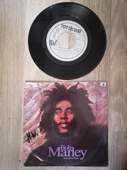 Bob Marley plak Iron Zion Lion