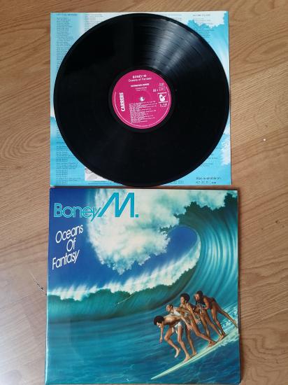 Boney M. – Oceans Of Fantasy - 1979 Fransa Basım Poster Kapaklı 33 Lük LP Albüm