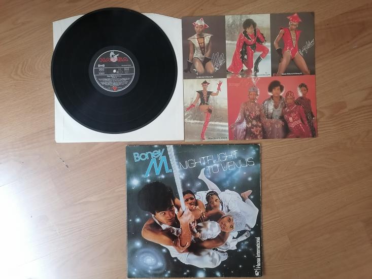 BONEY M - NIGHTFLIGHT TO VENUS - 1978 ALMANYA BASIM LP ALBÜM