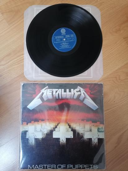 Metallica – Master Of Puppets - 1989 Nadir Güney Kore Basım 33 Lük LP Albüm