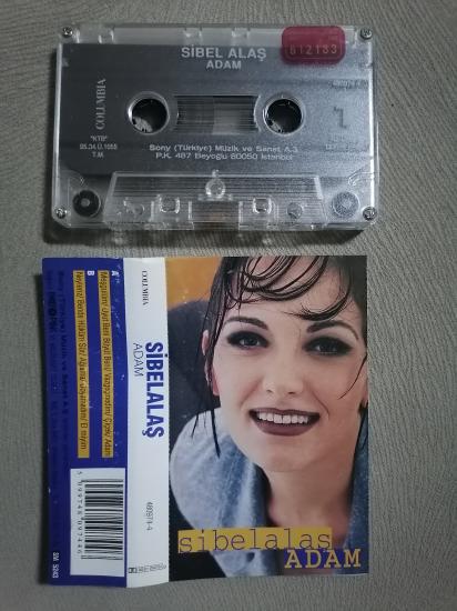 Sibel Alaş - Adam  1995 Türkiye Basım Kaset Albüm