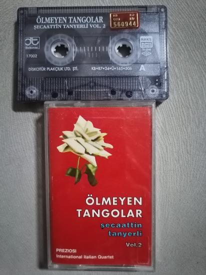 Şecaatin Tanyerli - Ölmeyen Tangolar Vol. 2   1987 Türkiye Basım Kaset Albüm