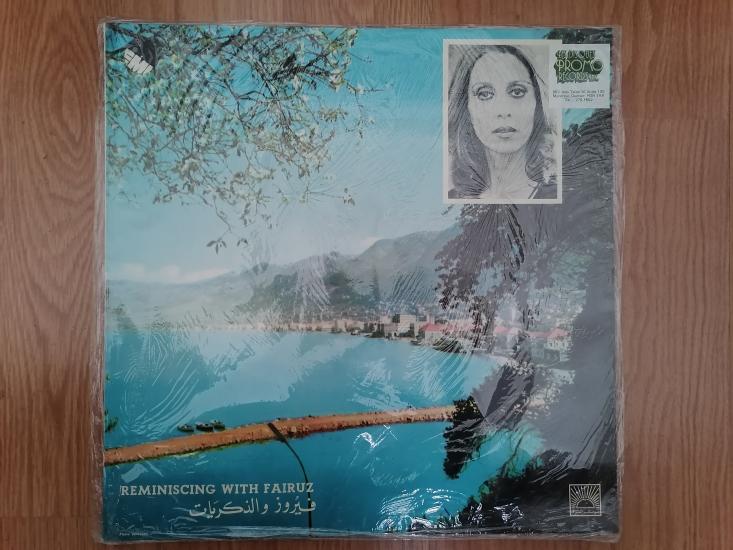 Fairuz -Reminiscing With Fairuz - 1972 Lübnan Kayıt Yunanistan Basım - 33 LÜK Nadir LP Plak - Açılmamış Ambalajında