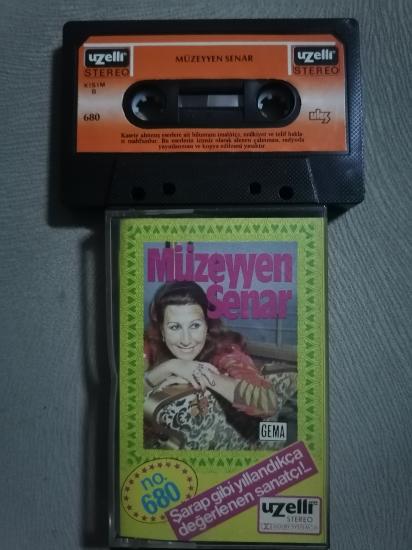 MÜZEYYEN SENAR - No:680 - Almanya Uzelli Basım Nadir Kaset - Kağıtlı İlk Basım