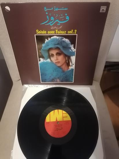 FAIRUZ - Soirée Avec Fairuz Vol. 2 - 1980 Yunanistan Basım 33’lük Nadir LP Albüm Plak