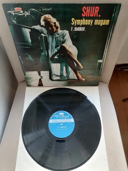 F. Amirov – Shur Symphony Mugam - İran Dönem Basım Albüm - 33 lük LP Plak