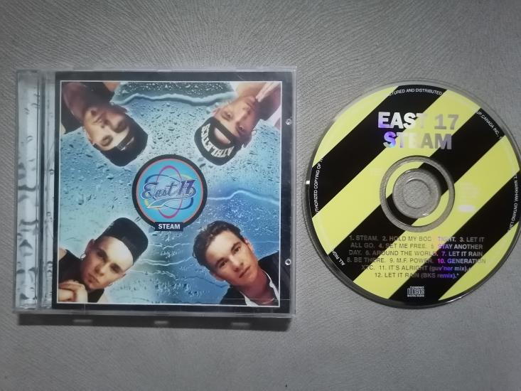 EAST 17 - Steam -1994 Kanada Basım  CD ALBÜM